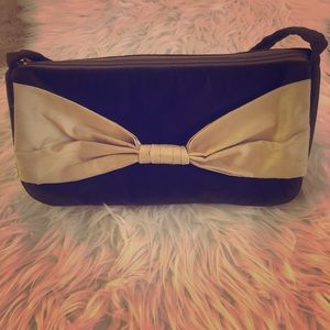 Elegant Vintage Jennifer Taylor Brown Velvet Evening Party Purse